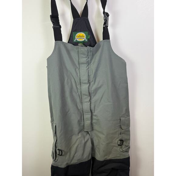 Cabela's Green Gore-Tex Guidewear Mens LargeT Regular Bib Overall - Picture 3 of 13